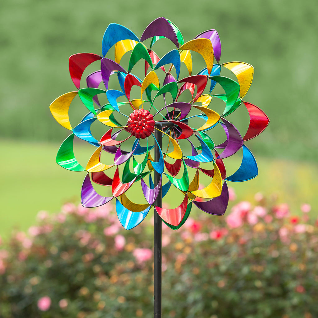Zinnia Wind Spinner