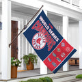 Boston Red Sox Single Sided Flag w/ 2 Grommets, 3'x5' Multi Win Flag