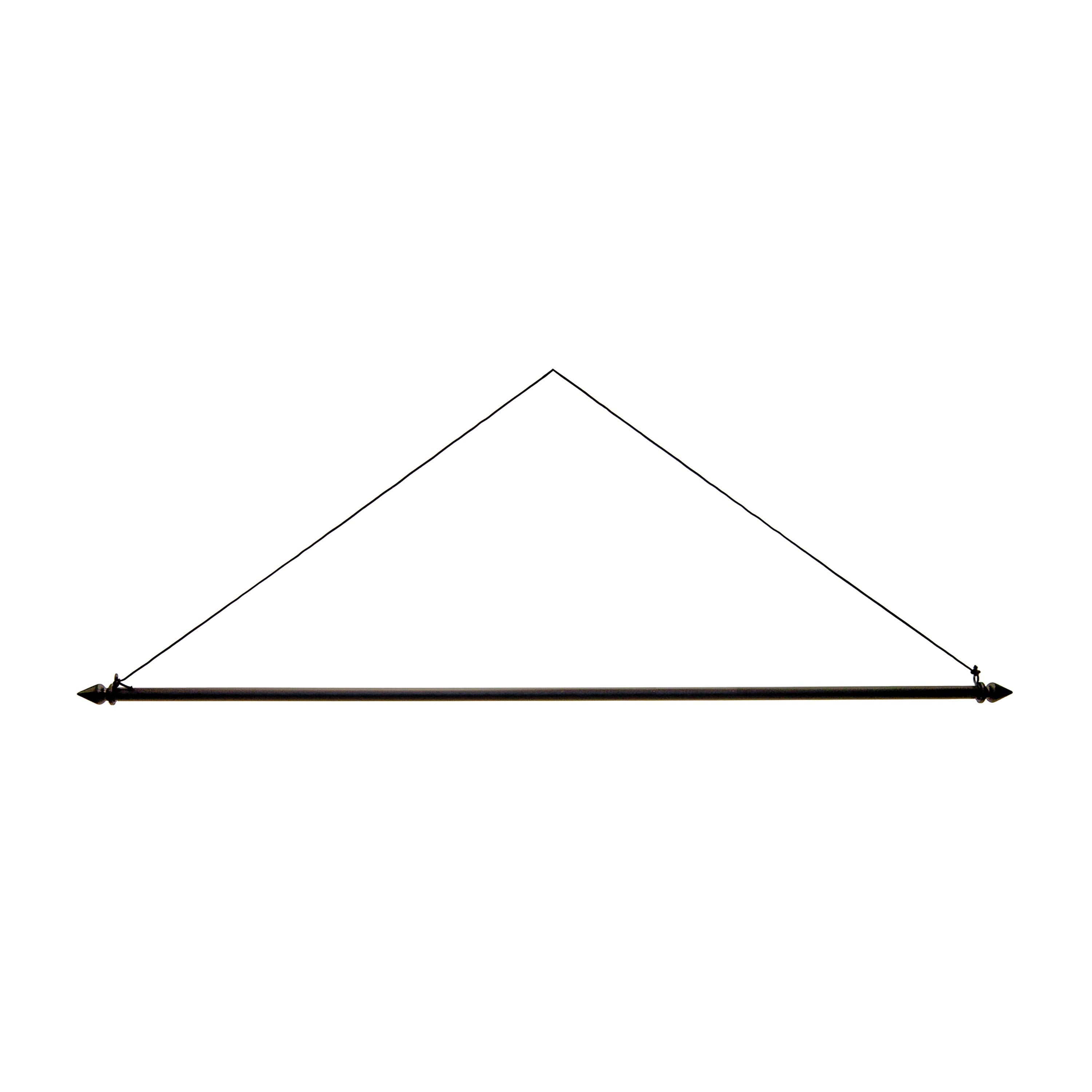 Garden Size Metal Dowel Flag Hanger