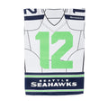 Flag, DS Suede, Foil, Gar, Jersey, Seattle Seahawks