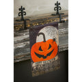 Happy Halloween Garden Suede Flag