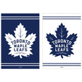 Embossed Suede Flag, House Size, Toronto Maple Leafs