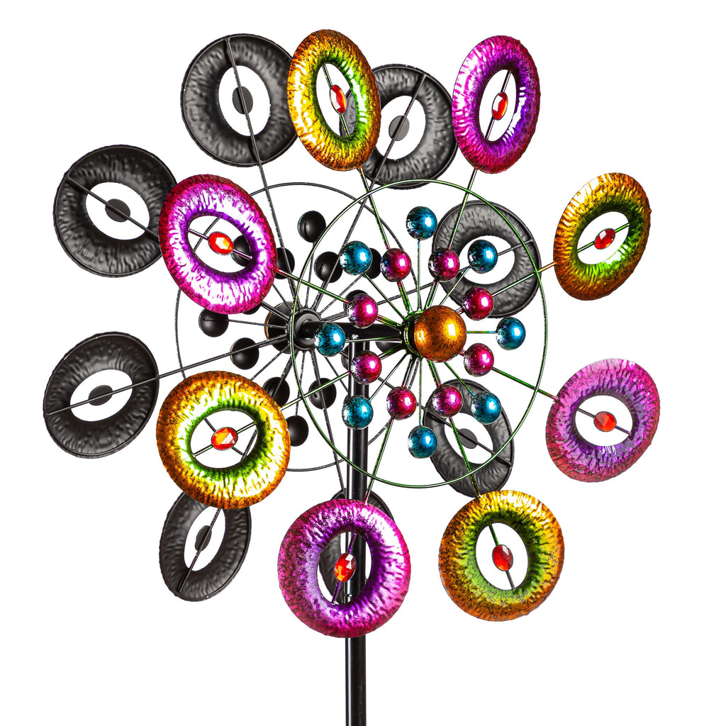 75"H Musical Notes Wind Spinner