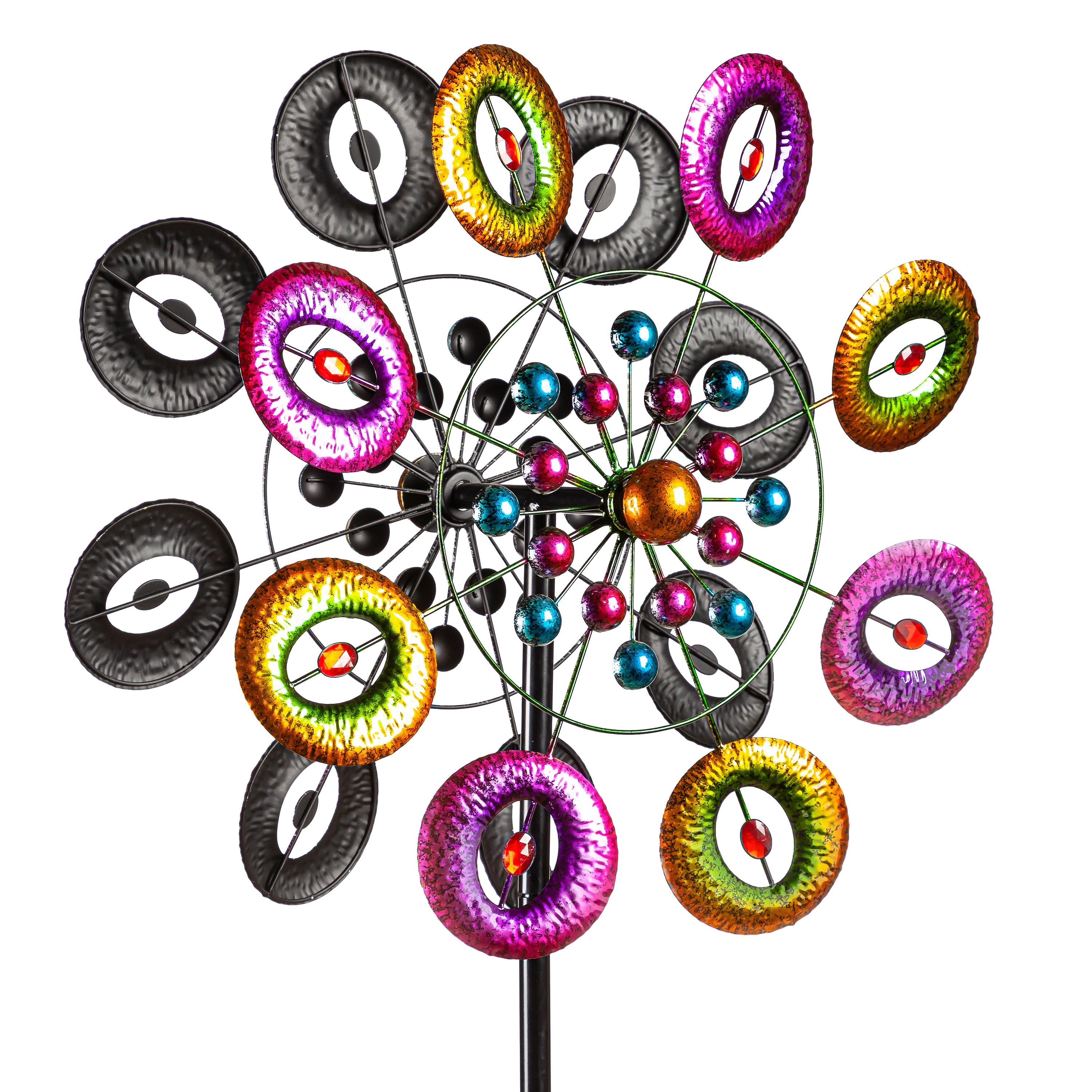 75"H Musical Notes Wind Spinner