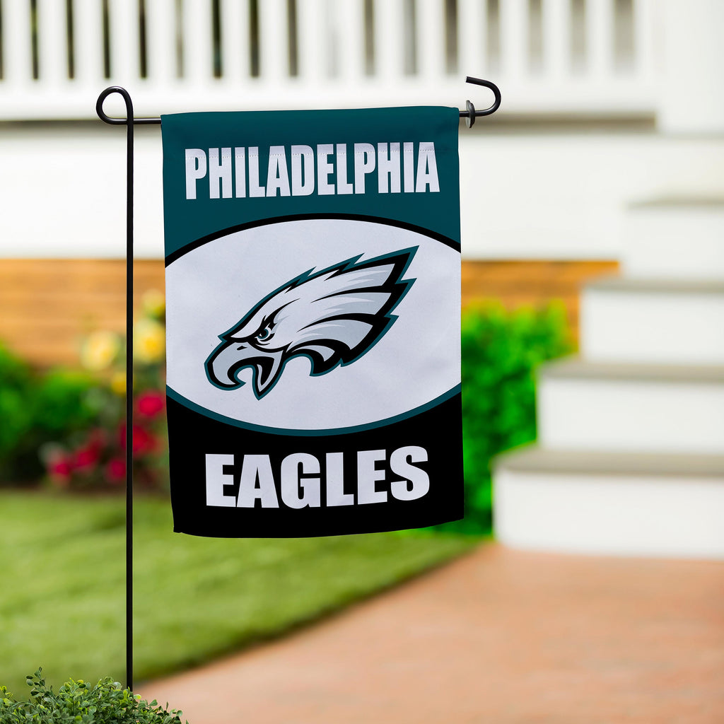 Philadelphia Eagles Suede Garden Flag