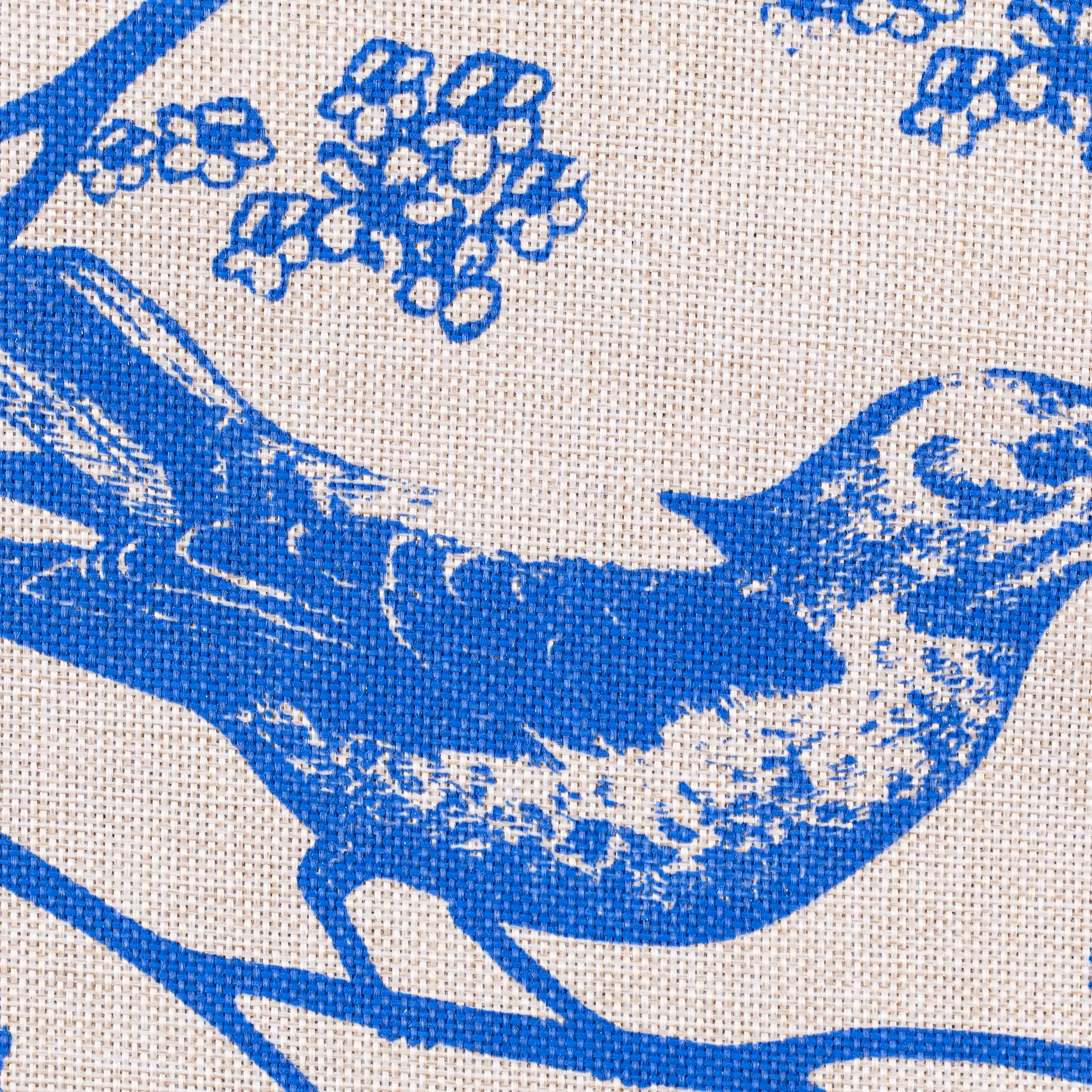 Birds in Bloom Garden Burlap Flag