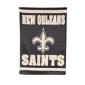 Embossed Suede Flag, House Size, New Orleans Saints
