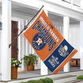 Houston Astros Single Sided Flag w/ 2 Grommets, 3'x5' Multi Win Flag