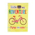 Life is an Adventure Garden Suede Flag