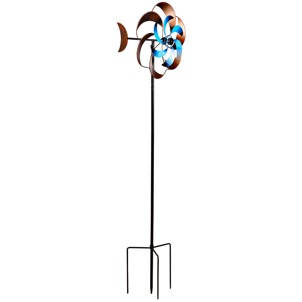 Rustic Moon Wind Spinner