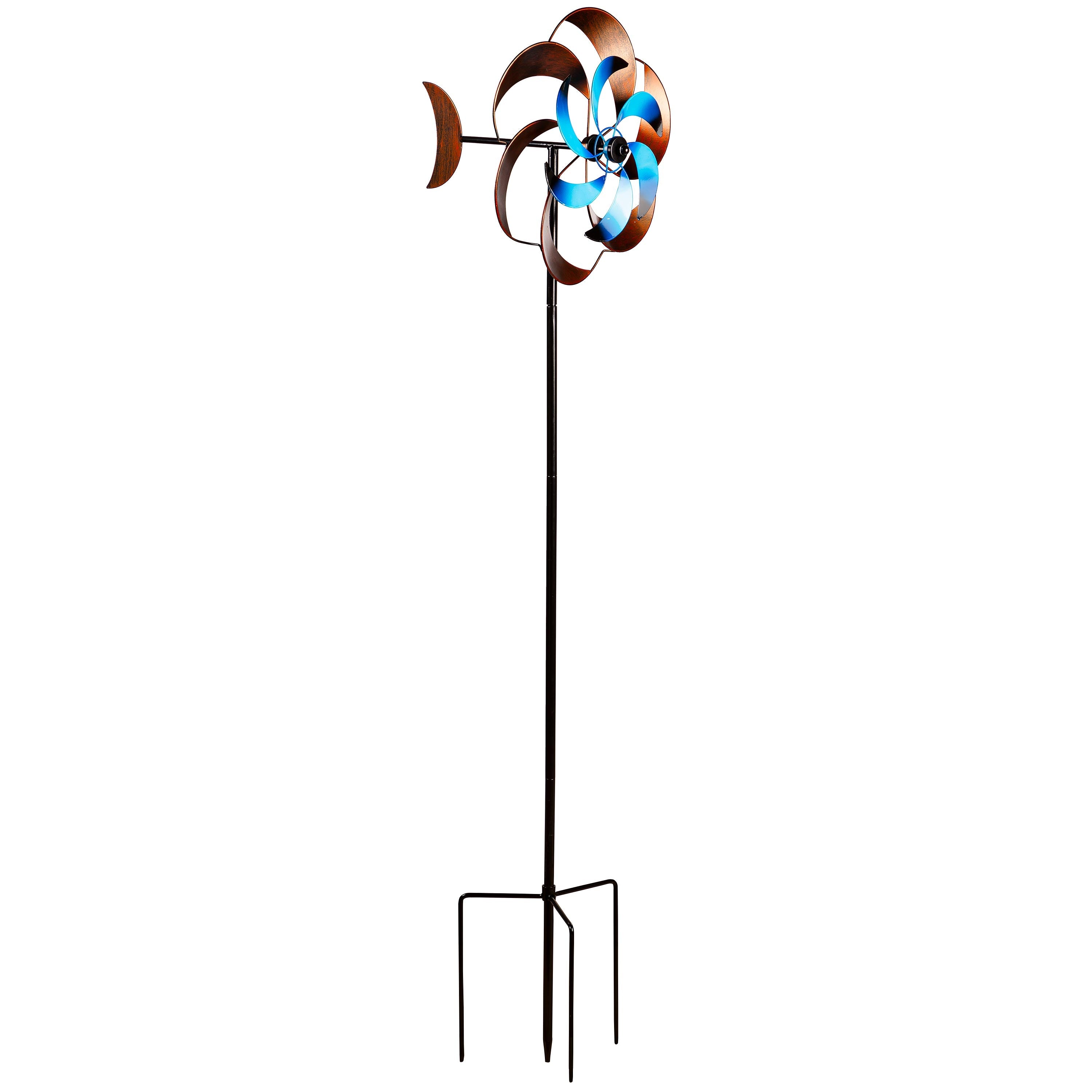 Rustic Moon Wind Spinner