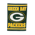 Green Bay Packers Embossed Suede Garden Flag
