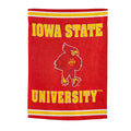 Embossed Suede Flag, House Size, Iowa State University