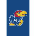 University of Kansas Applique Garden Flag
