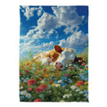 Summer Rest Suede House Flag