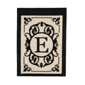 Cambridge Monogram Garden Applique Flag, Letter E