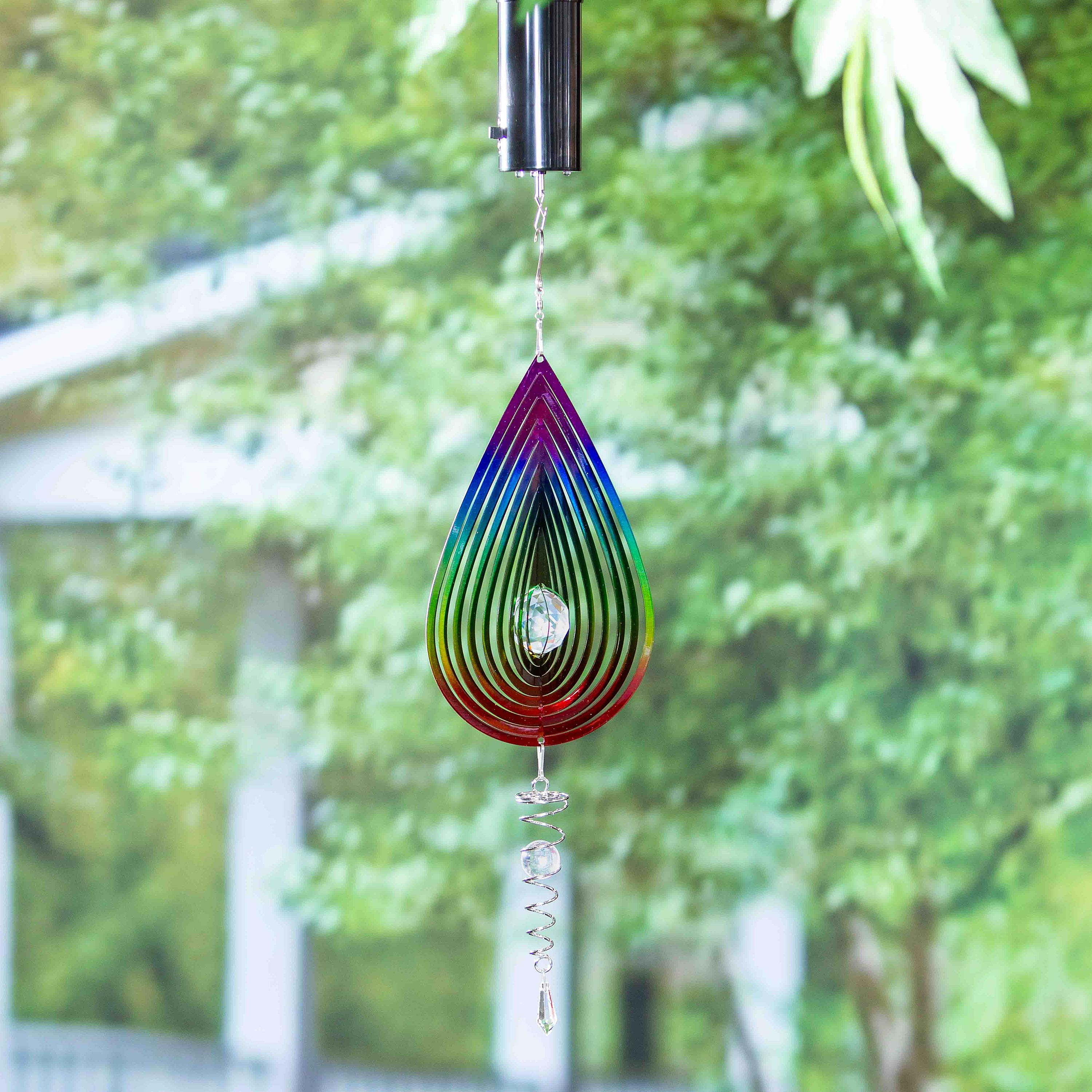 Motorized Jewel Illusion Spinner, Multi-color