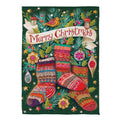 Sock Ornaments Suede House Flag