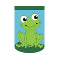 Frog Basic Applique House Flag
