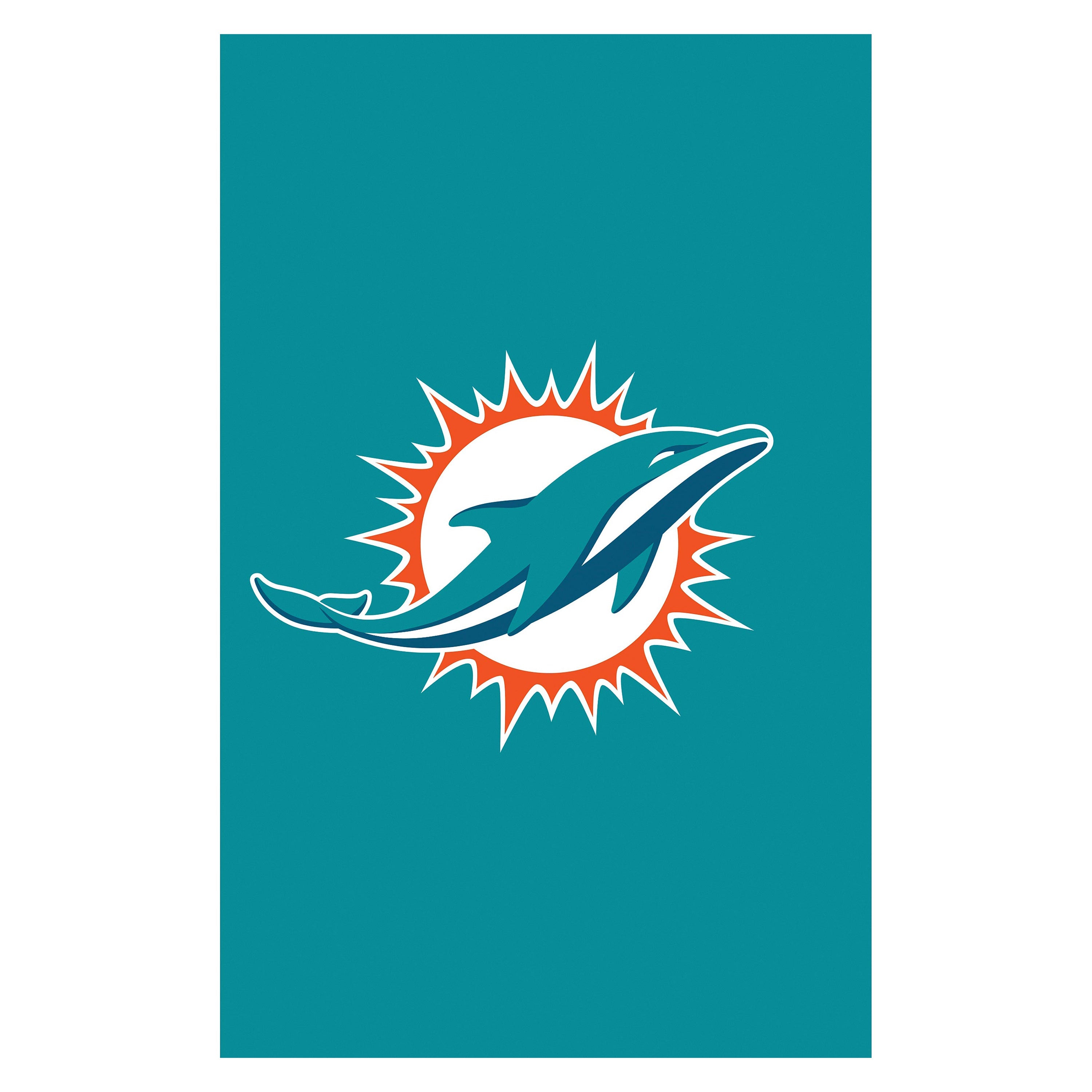 Applique Flag, Reg, Miami Dolphins
