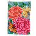 Bonnies Garden Suede Garden Flag