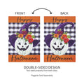 Pumpkin Witch Garden Suede Flag