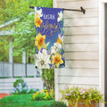 Blessings For Easter Suede House Flag