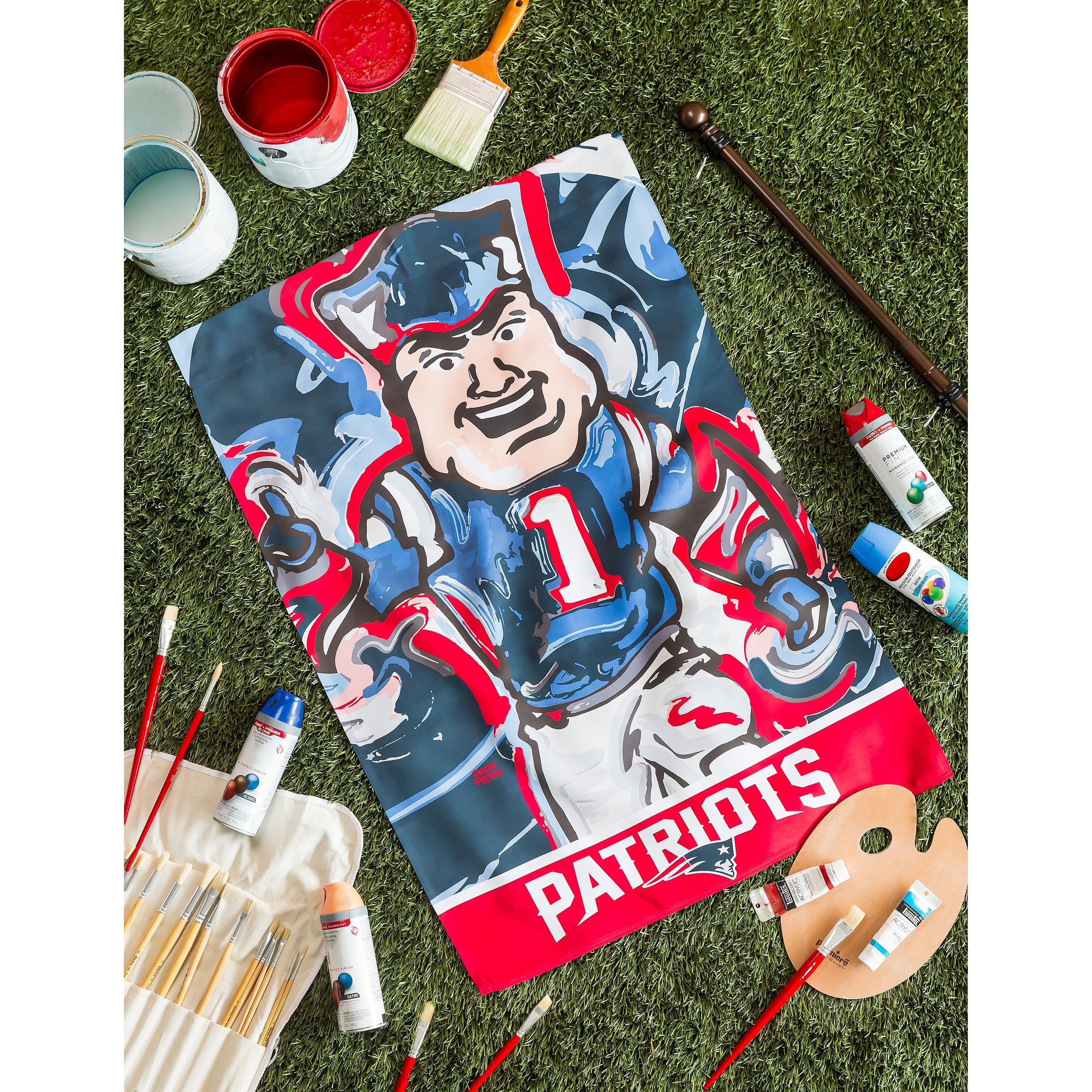 New England Patriots, Suede REG Justin Patten