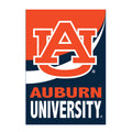Auburn University Burlap Flag House Size