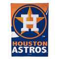 Houston Astros Burlap House Flag
