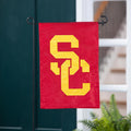 University of Southern California Applique Garden Flag