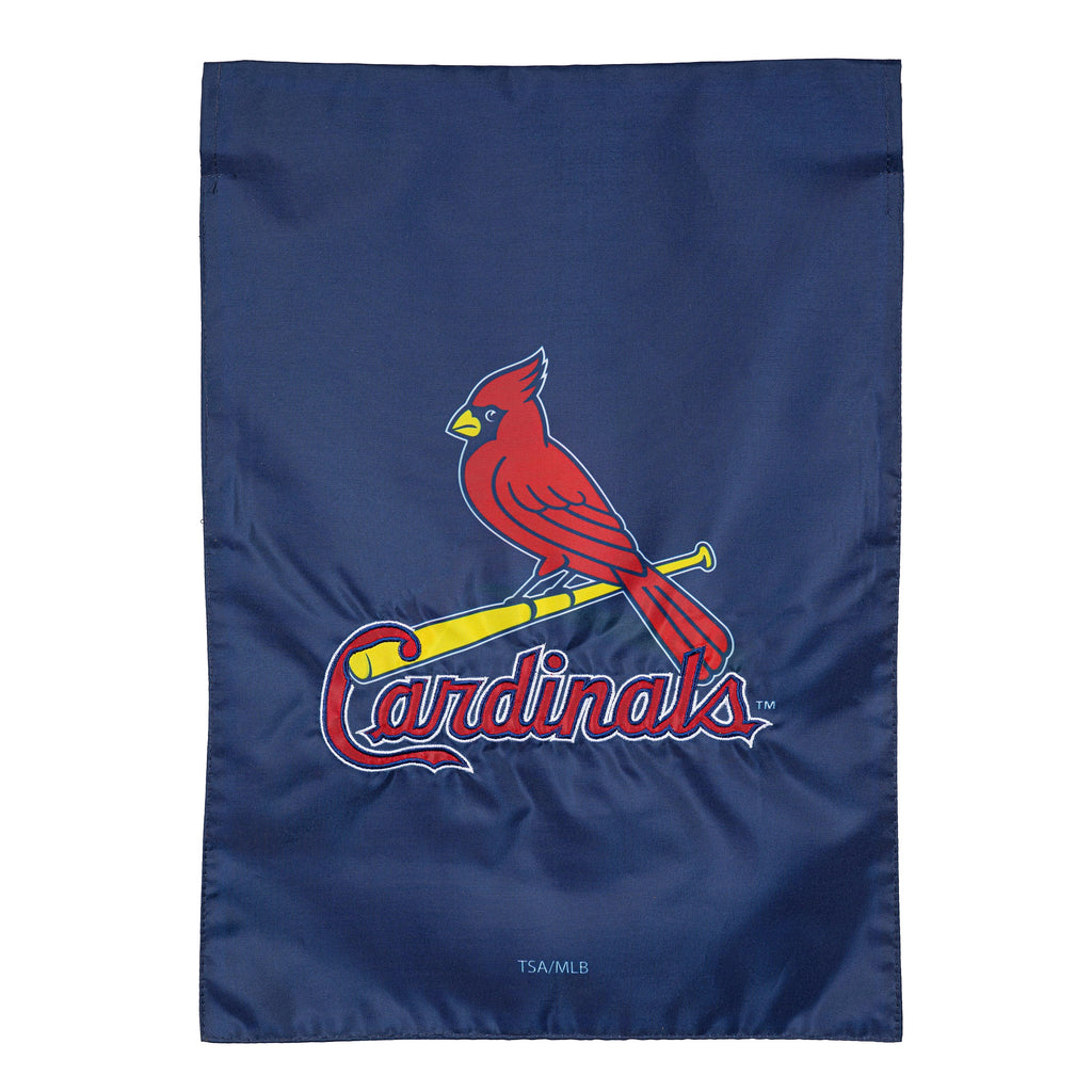 St Louis Cardinals Appliqué Garden Flag