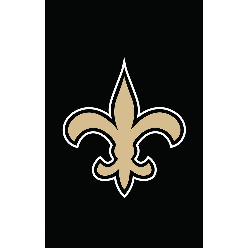 New Orleans Saints Applique Garden Flag