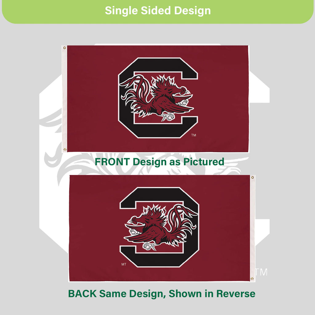 University of South Carolina Single Sided Estate Flag with 2 Grommets, 3'x5'
