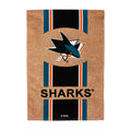 Flag, Burlap, Gar, San Jose Sharks