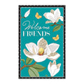Leopard Magnolia Welcome Applique Garden Flag