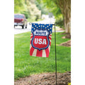 Route USA Garden Burlap Flag