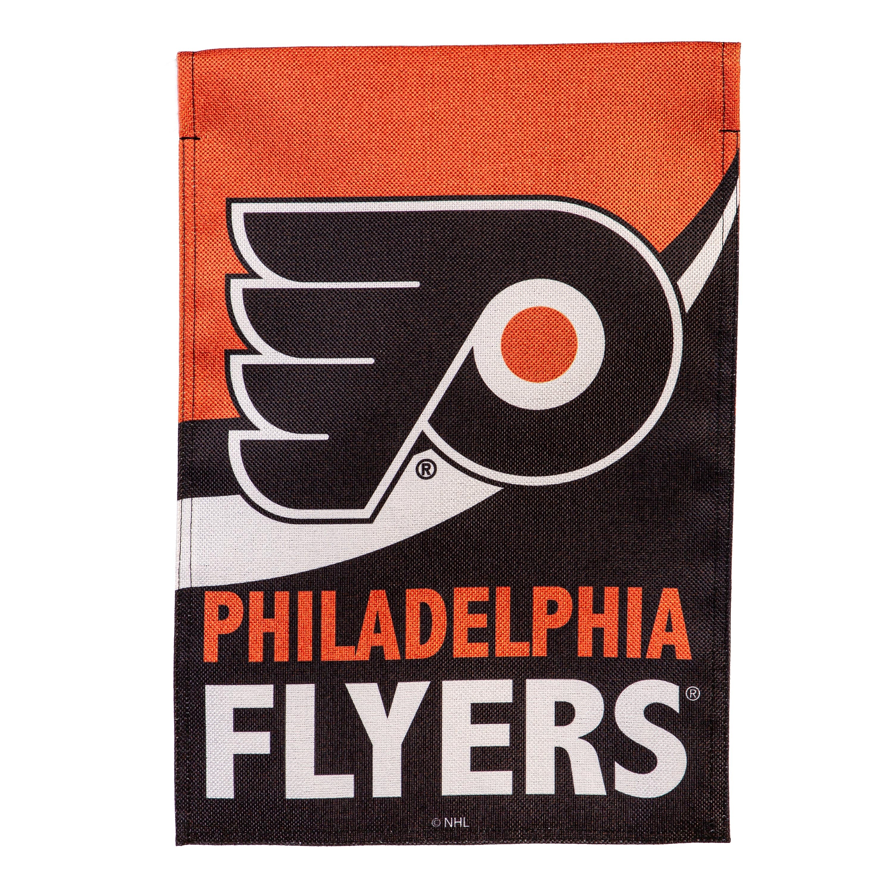 Philadelphia Flyers Burlap Flag GDN Size