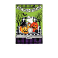 Trick-or-Treat Truck House Suede Flag
