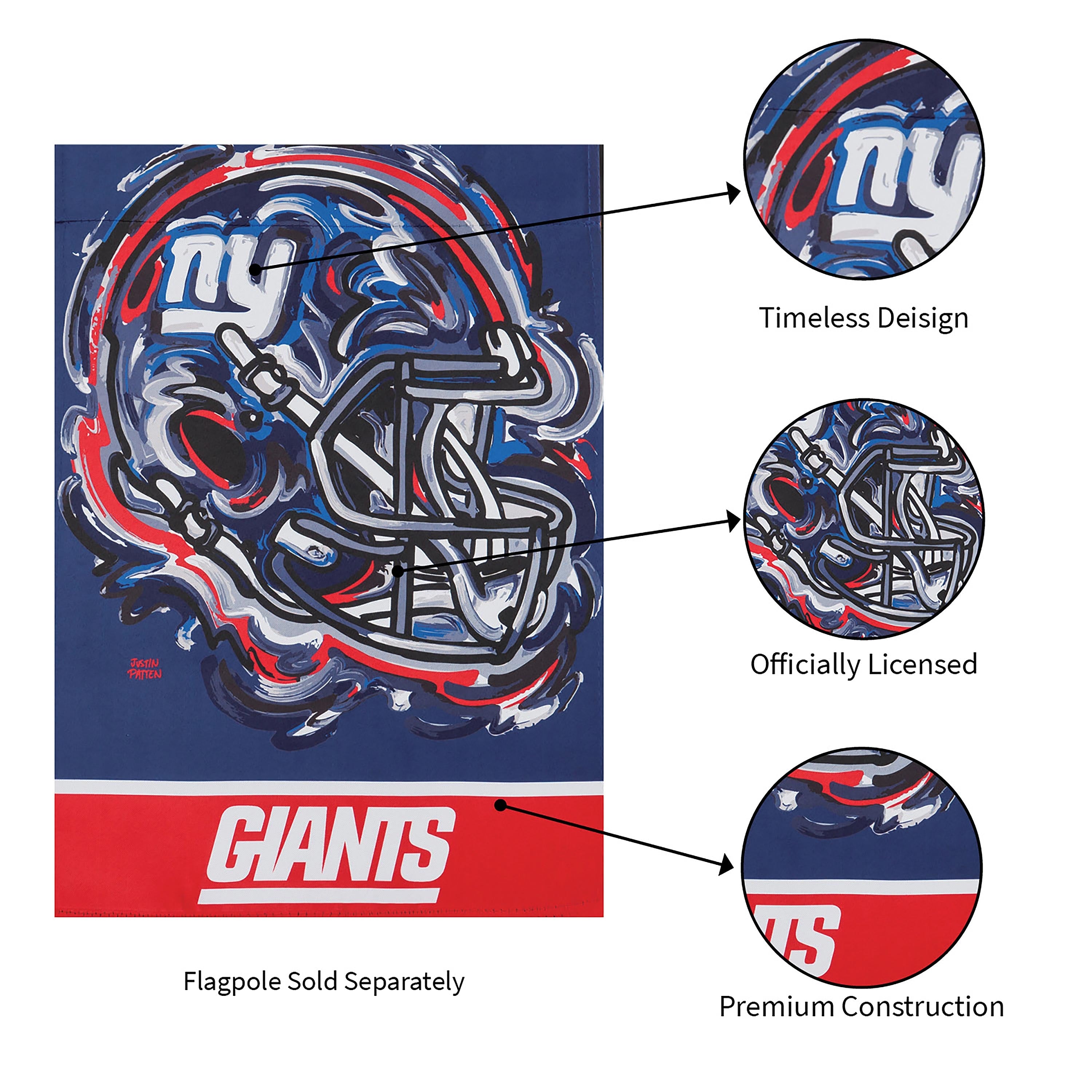 New York Giants, Suede GDN Justin Patten