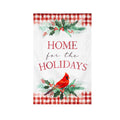 Holiday Cardinal Moire House Flag