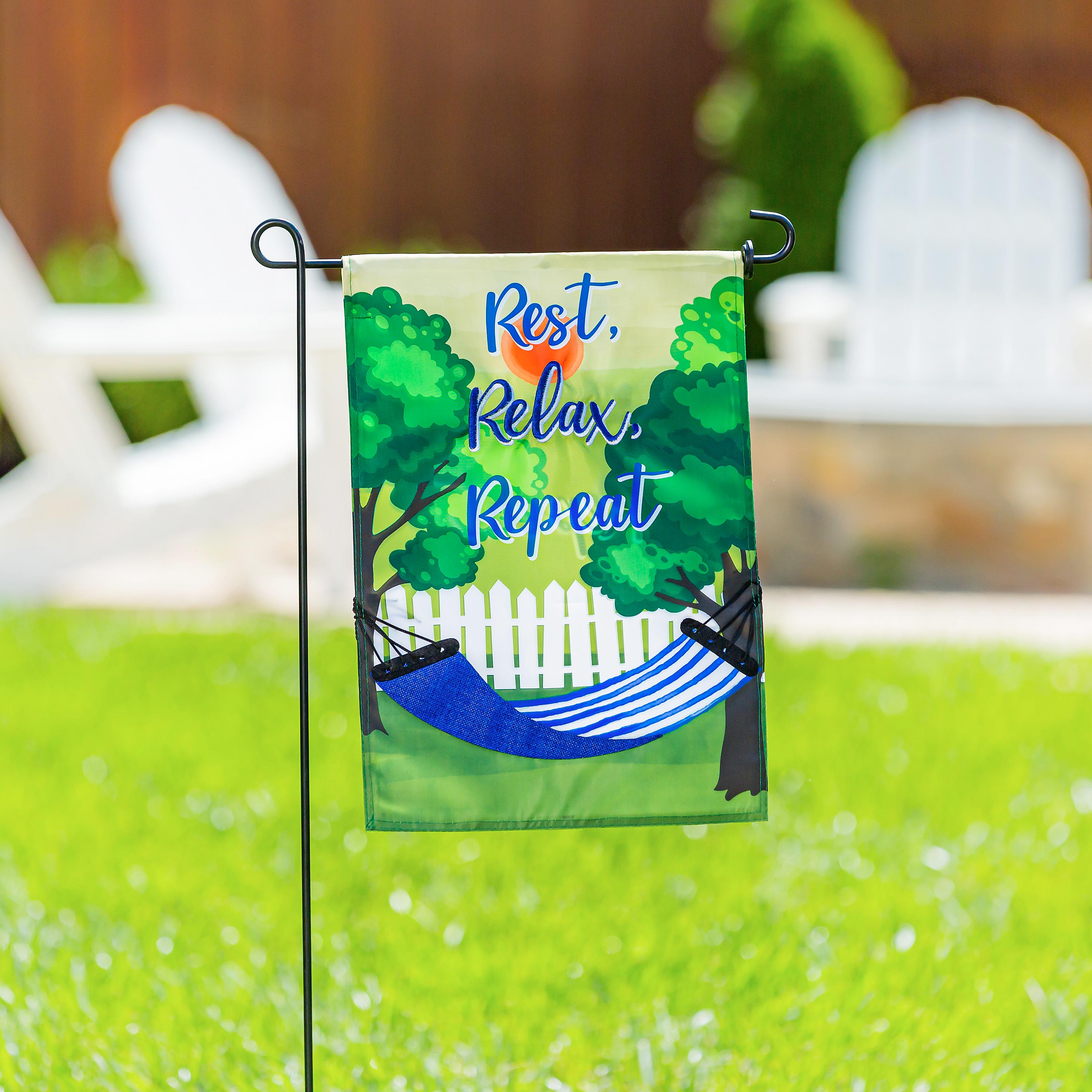 3-Piece Garden Flag Stand