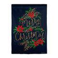 Merry Christmas Lustre Garden Flag