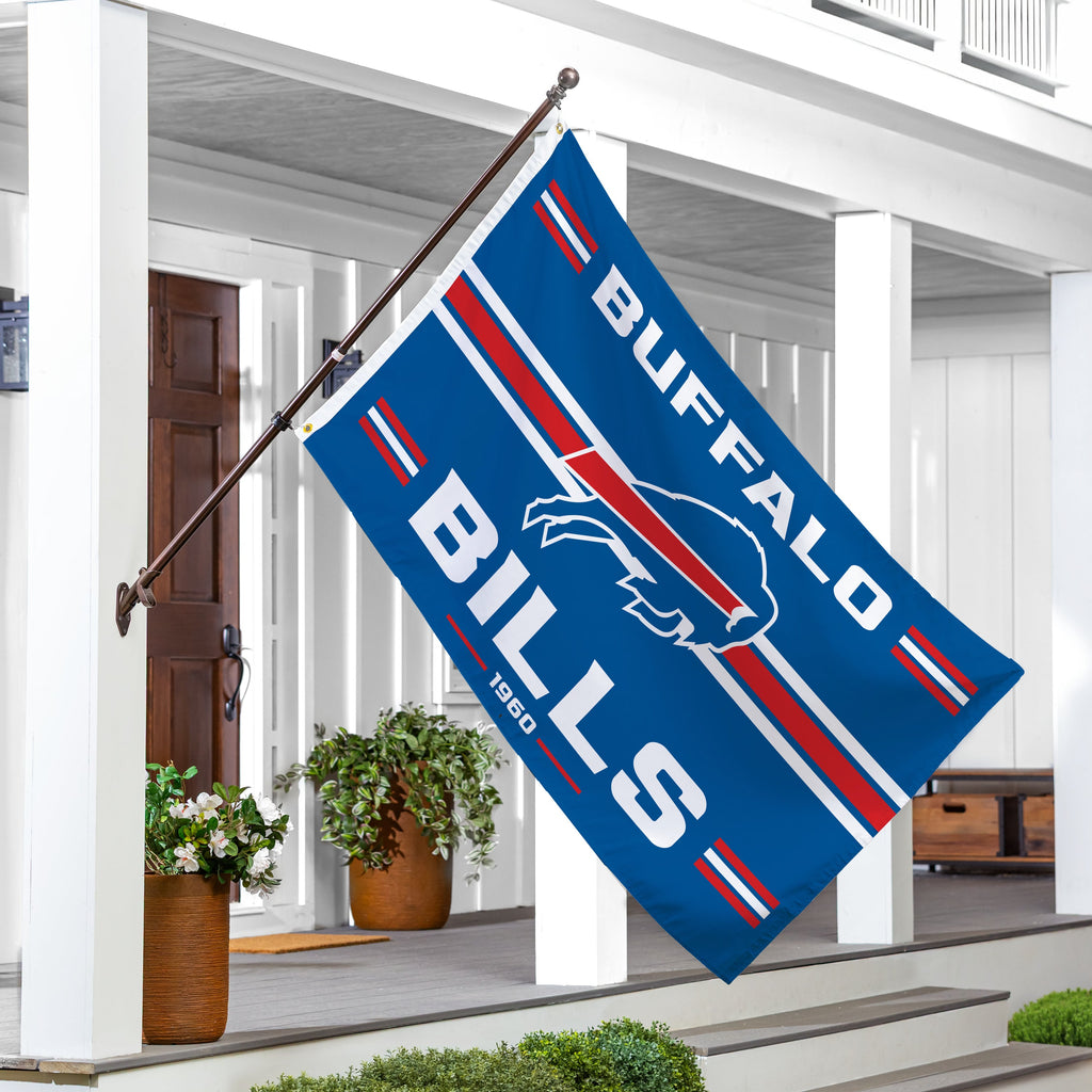 Buffalo Bills Single Sided Estate Flag with 2 Grommets, 3'x5'
