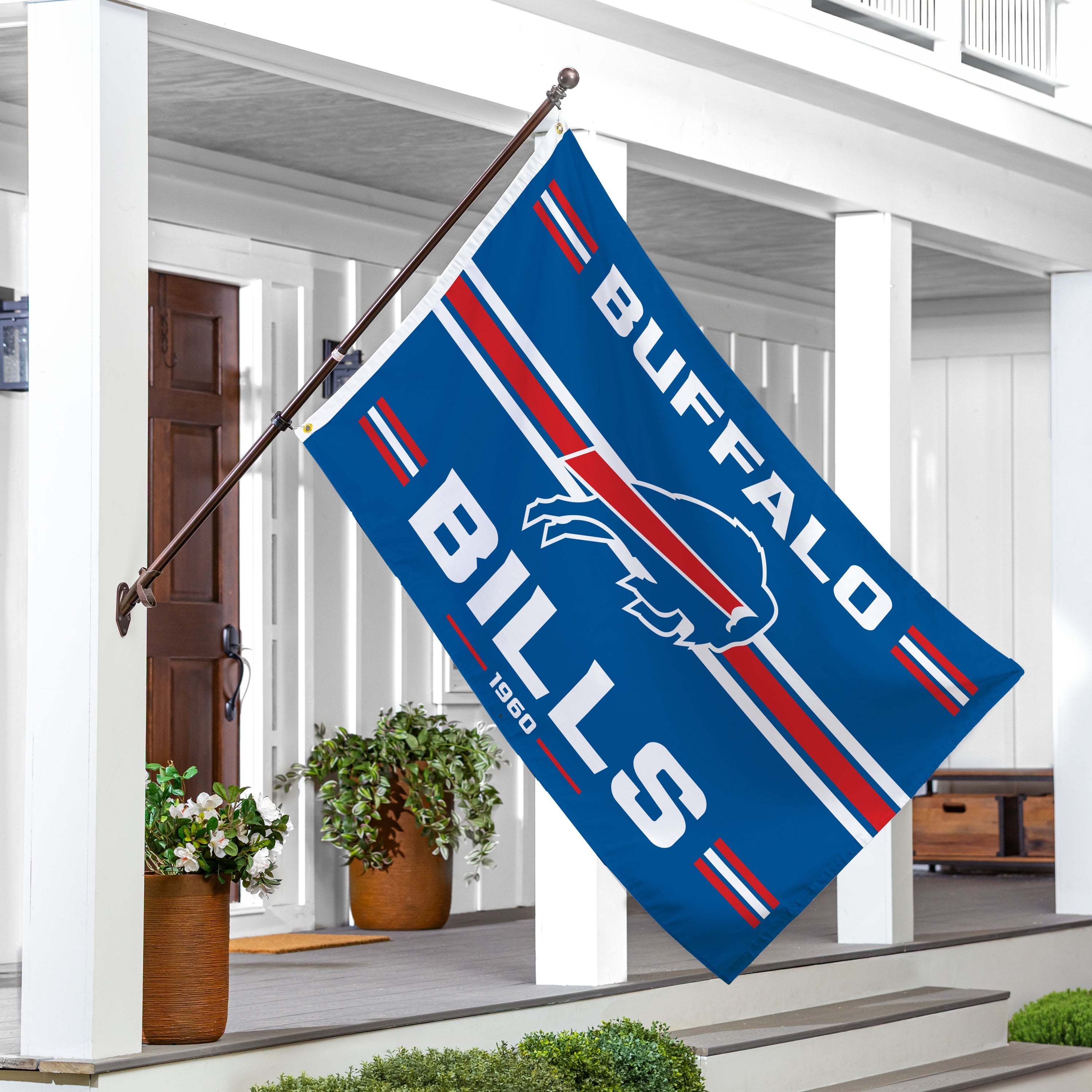 Buffalo Bills Single Sided Estate Flag with 2 Grommets, 3'x5'