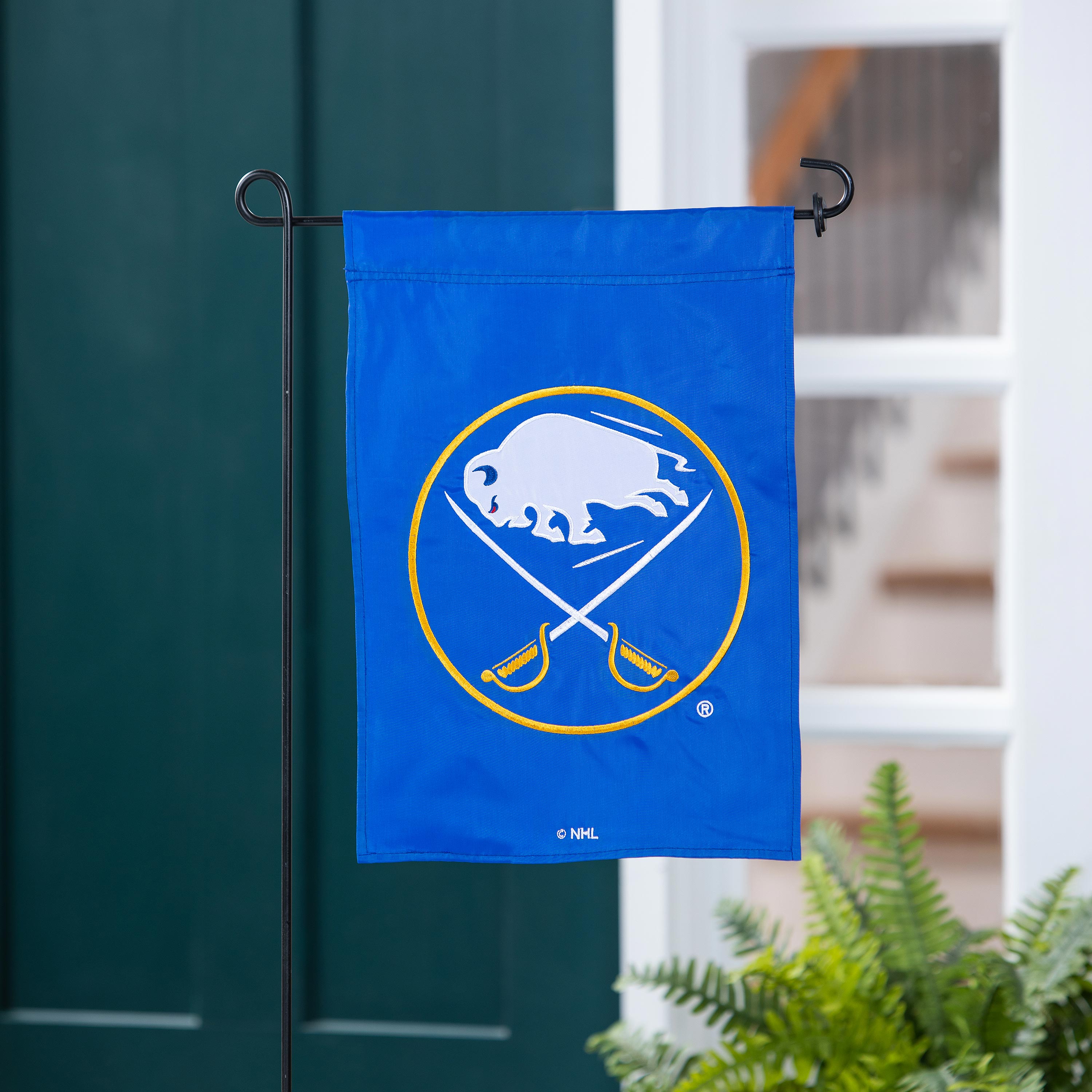 Buffalo Sabres Applique Garden Flag