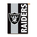 Double-Sided Embellished NFL Team Pride Applique House Flag, Las Vegas Raiders