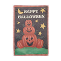 Halloween Jack-O-Lantern Stack Garden Suede Flag