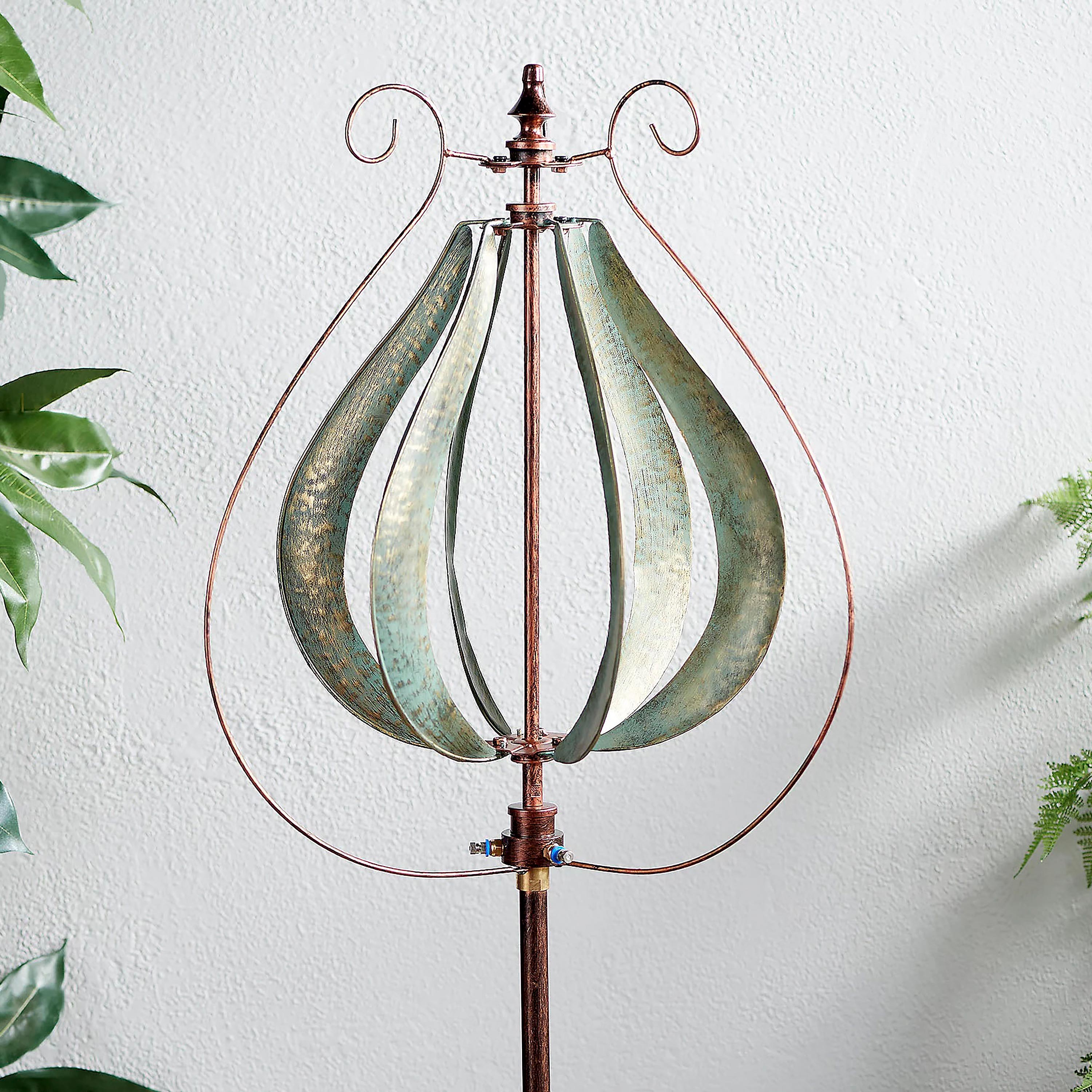 Misting Spinner, verdigris