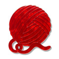 Ball of Yarn Simplified Mini Brooch by Erstwilder